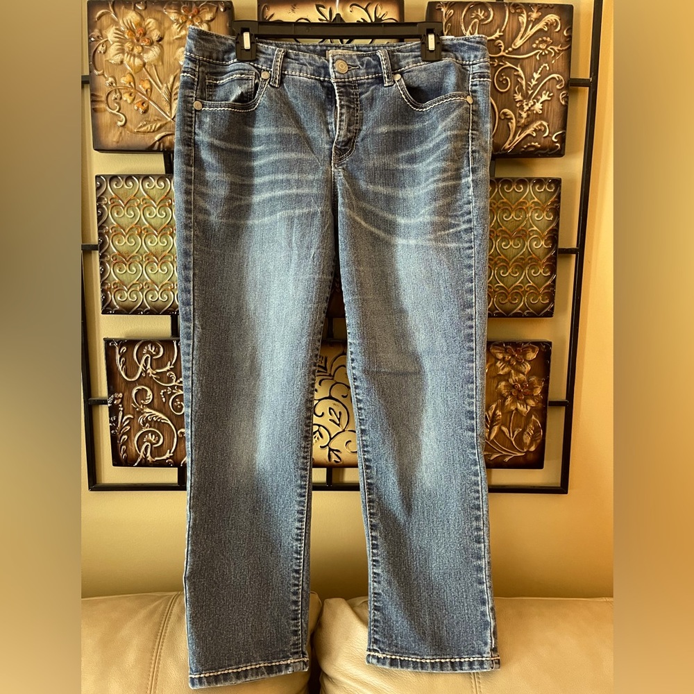 Nine West vintage America collection cropped pants denim 12